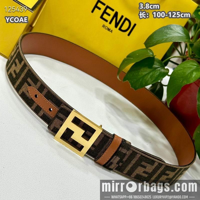 Replica Fendi belt 38mmX100-125cm  8L14