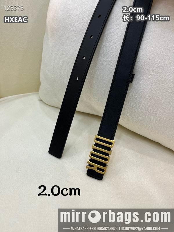Replica Dior belt 20mmX90-115cm 8L03
