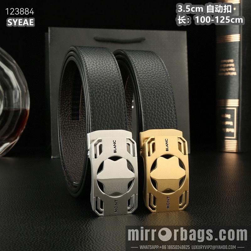 Replica Montlanc belt 35mmX100-125cm 8L43