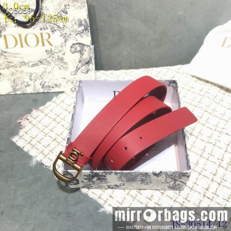 Replica Dior Belt 30mm 95-125cm 8L06