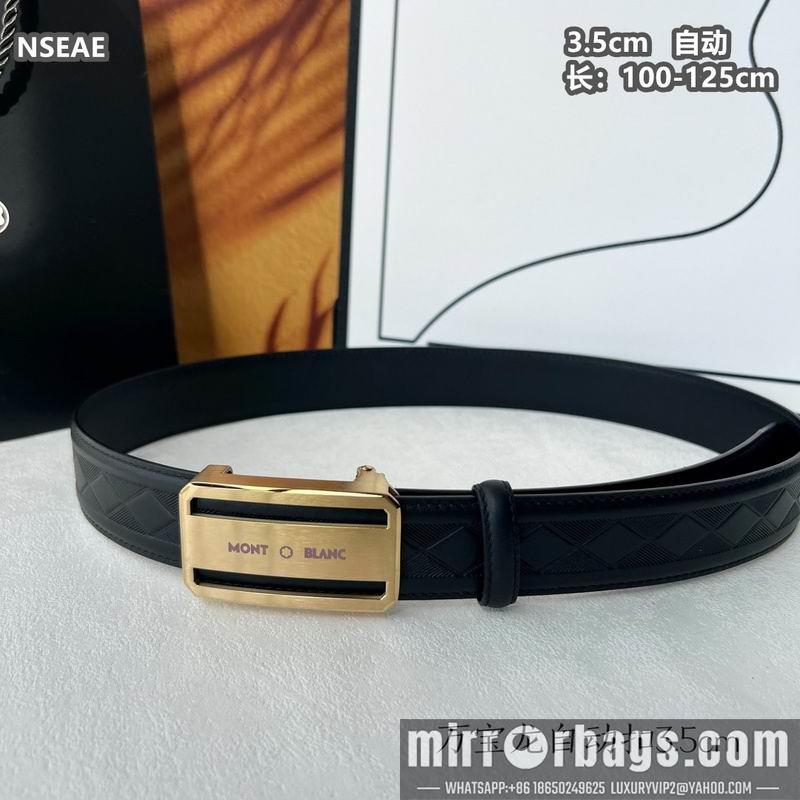 Replica Montlanc belt 35mmX100-125cm 8L70