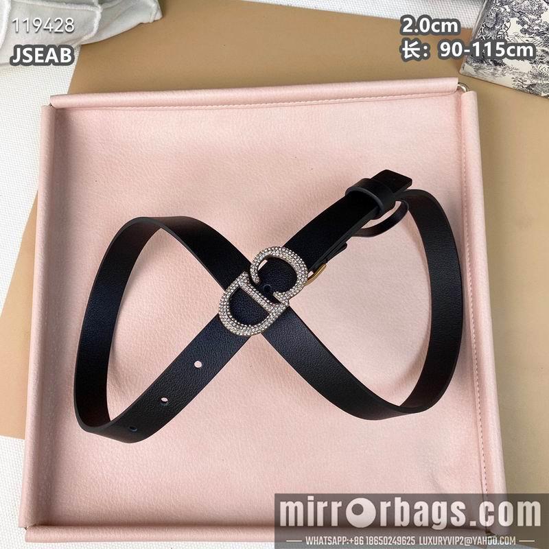 Replica Dior belt 20mmX90-115cm 8L040801