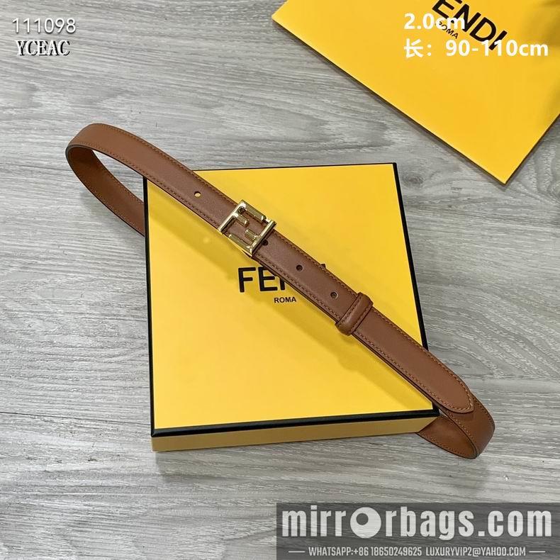 Replica Fendi Belt 20mmX90-110cm 8L01