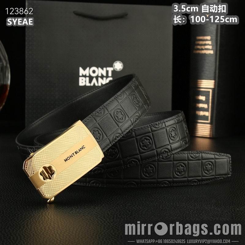 Replica Montlanc belt 35mmX100-125cm 8L48