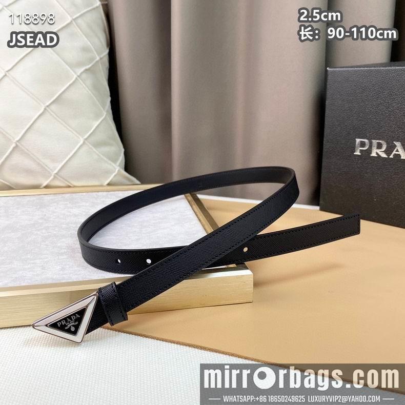 Replica Prada belt 25mmX90-110cm 8L010801