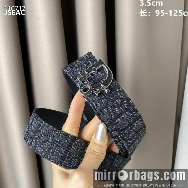 Replica Dior Belt 35mm 95-125cm 8L02