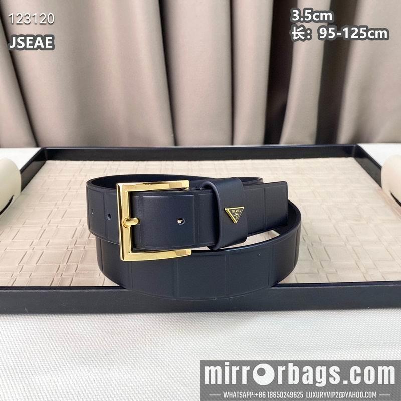 Replica Prada belt 35mmX95-125cm 8L46