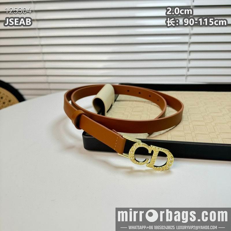 Replica Dior belt 20mmX90-115cm 8L18