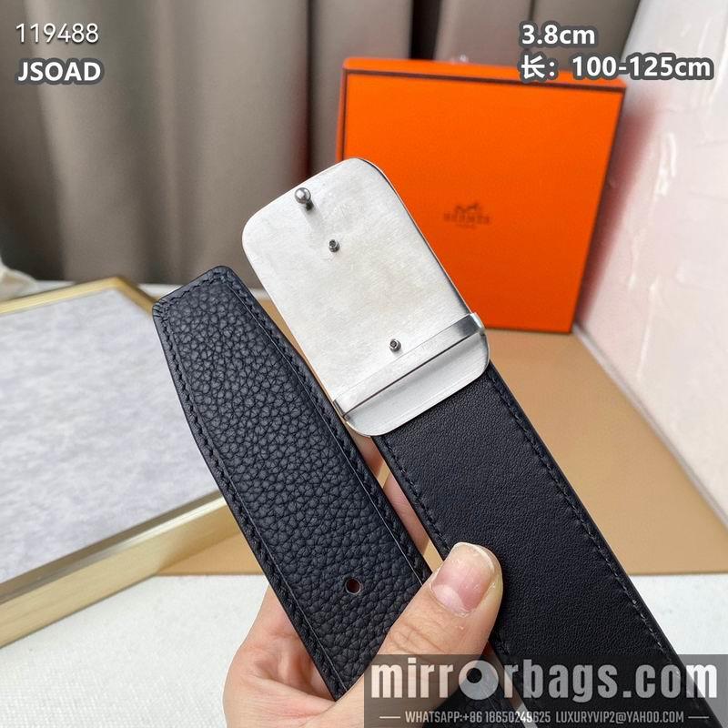 Replica Hermes belt 38mmX100-125cm 8L040801