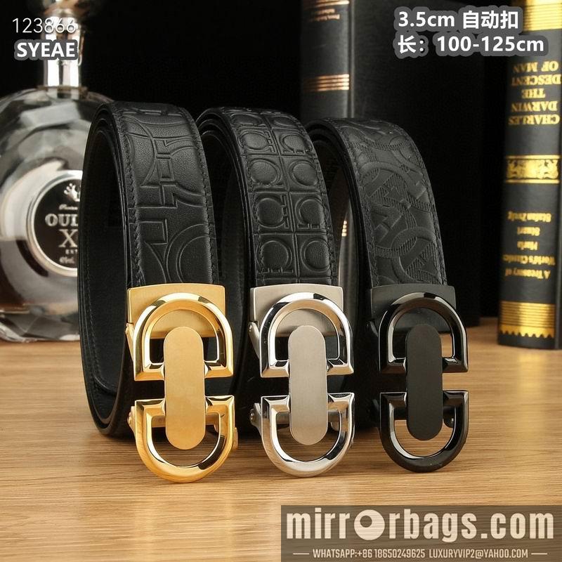 Replica Ferragamo belt 35mmX100-125cm 8L10
