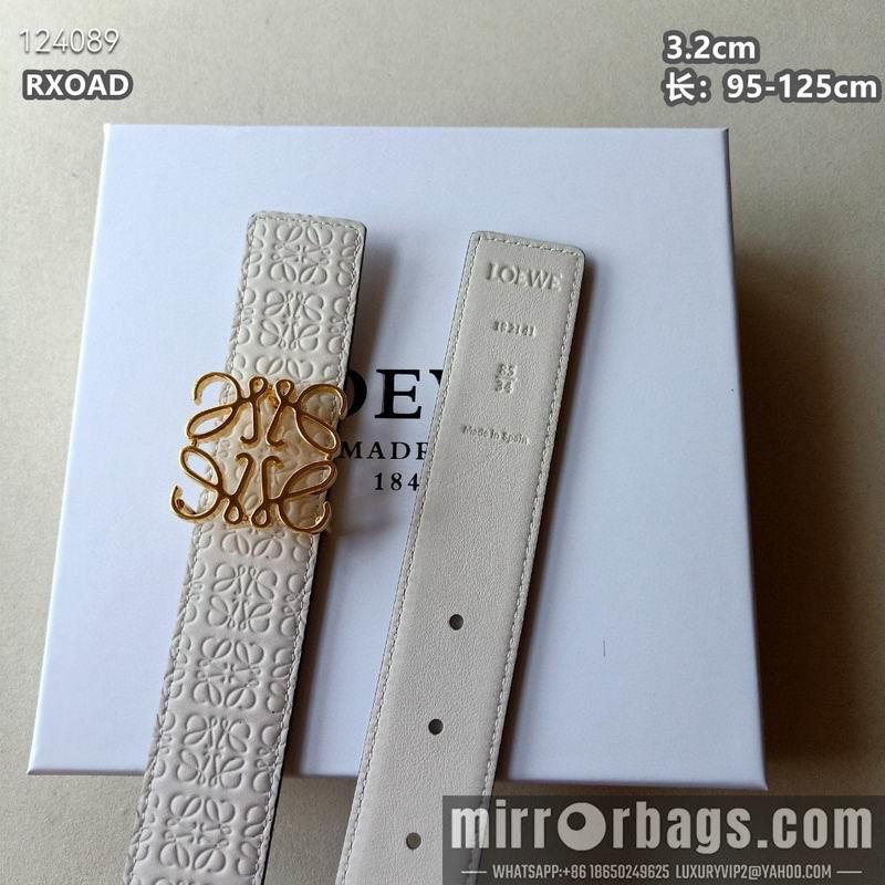 Replica Loewe belt 32mmX95-125cm 8L02