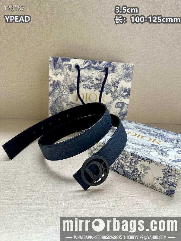 Replica Dior belt 35mmX100-125cm 8L31