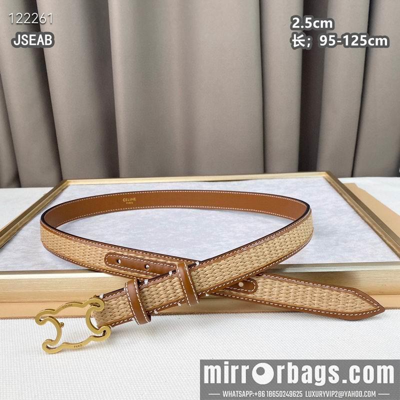 Replica Celine belt 25mmX95-125cm 8L24
