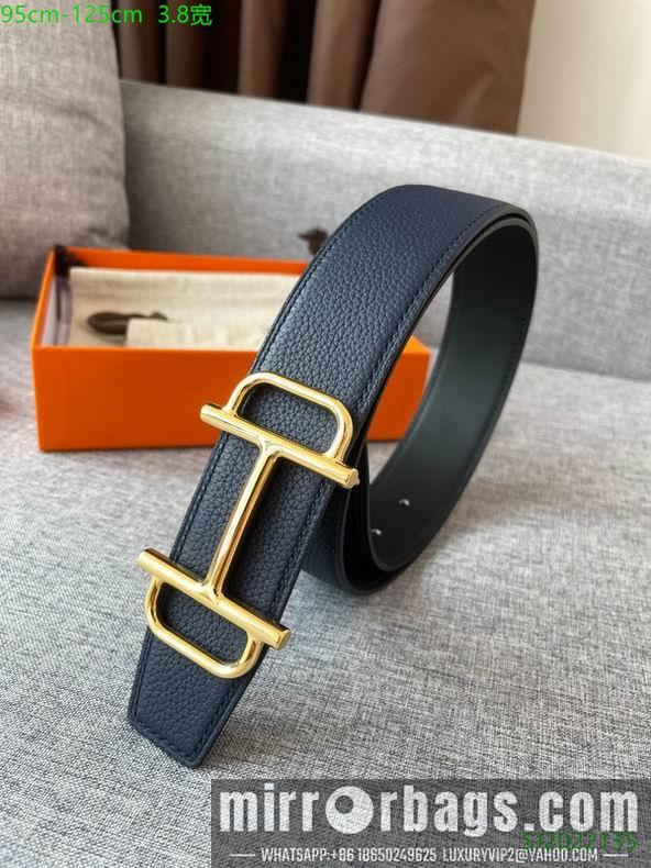 Replica Hermes Belt 38mmX95-125cm 7D115