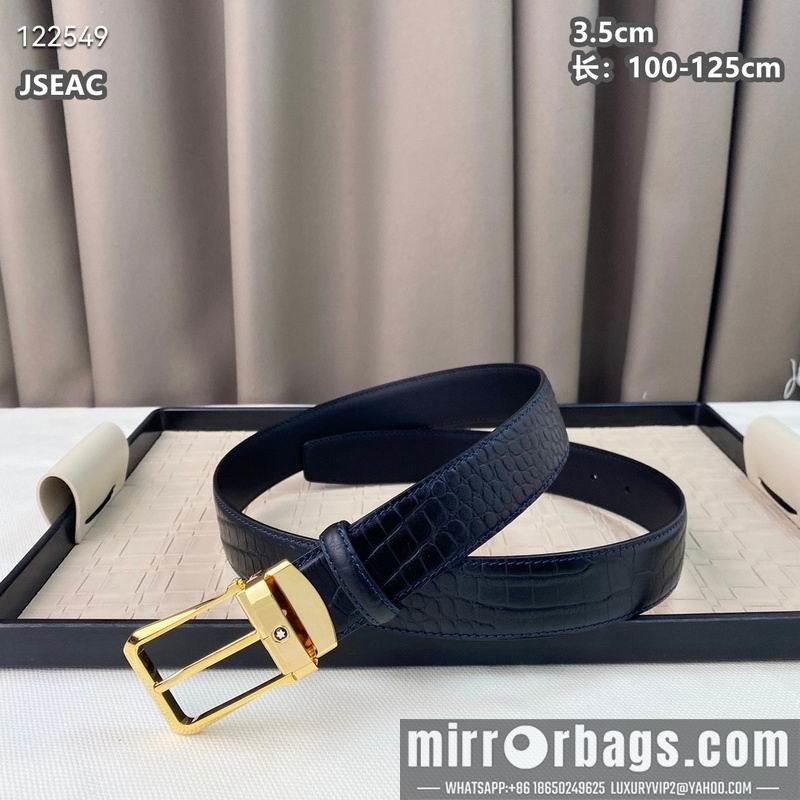 Replica Montblanc belt 35mmX100-125cm 8L21