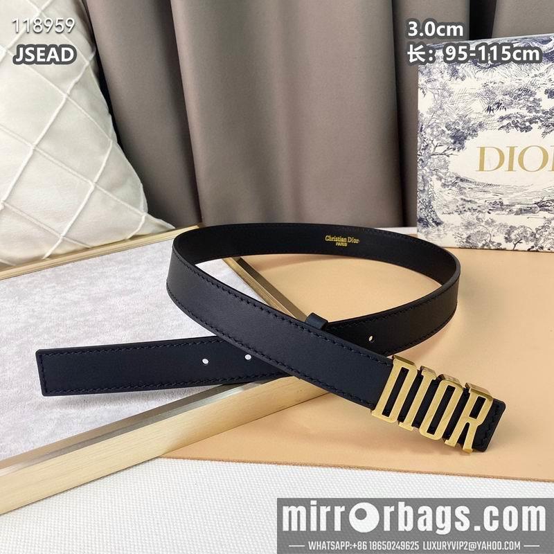 Replica Dior belt 30mmX95-115cm 8L040804