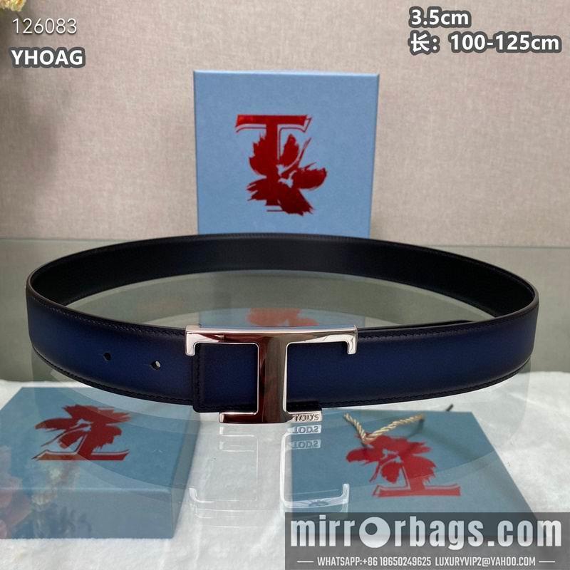 Replica Tod's belt 35mmX100-125cm 8L05