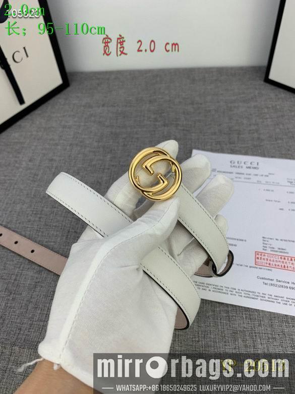 Replica Gucci belt 20mm 95-110cm 8L01