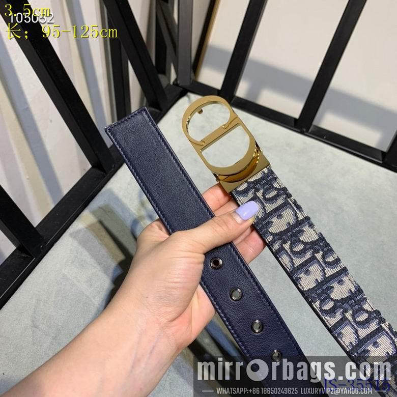 Replica Dior Belt 35mm 95-125cm 8L