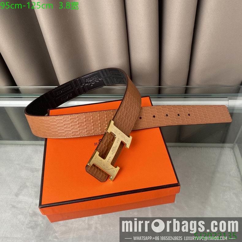 Replica Hermes Belt 38mmX95-125cm 7D108