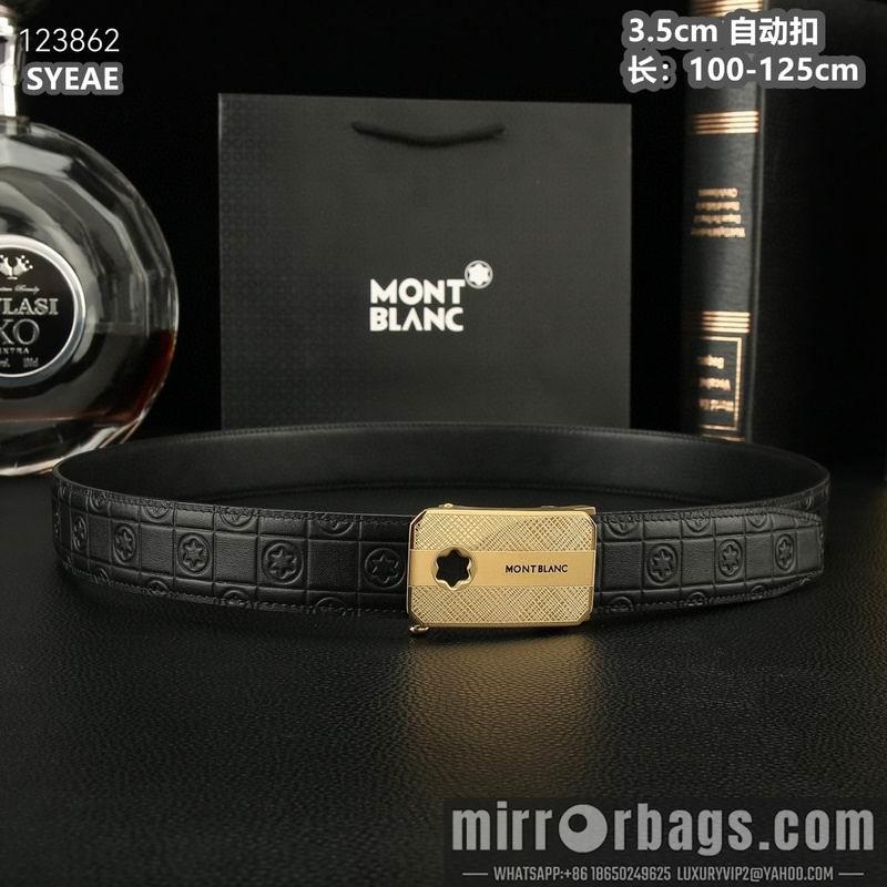 Replica Montlanc belt 35mmX100-125cm 8L48