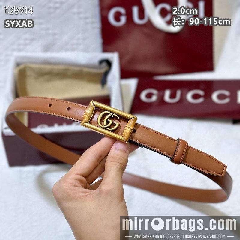 Replica Gucci belt 20mmX90-115cm 8L25