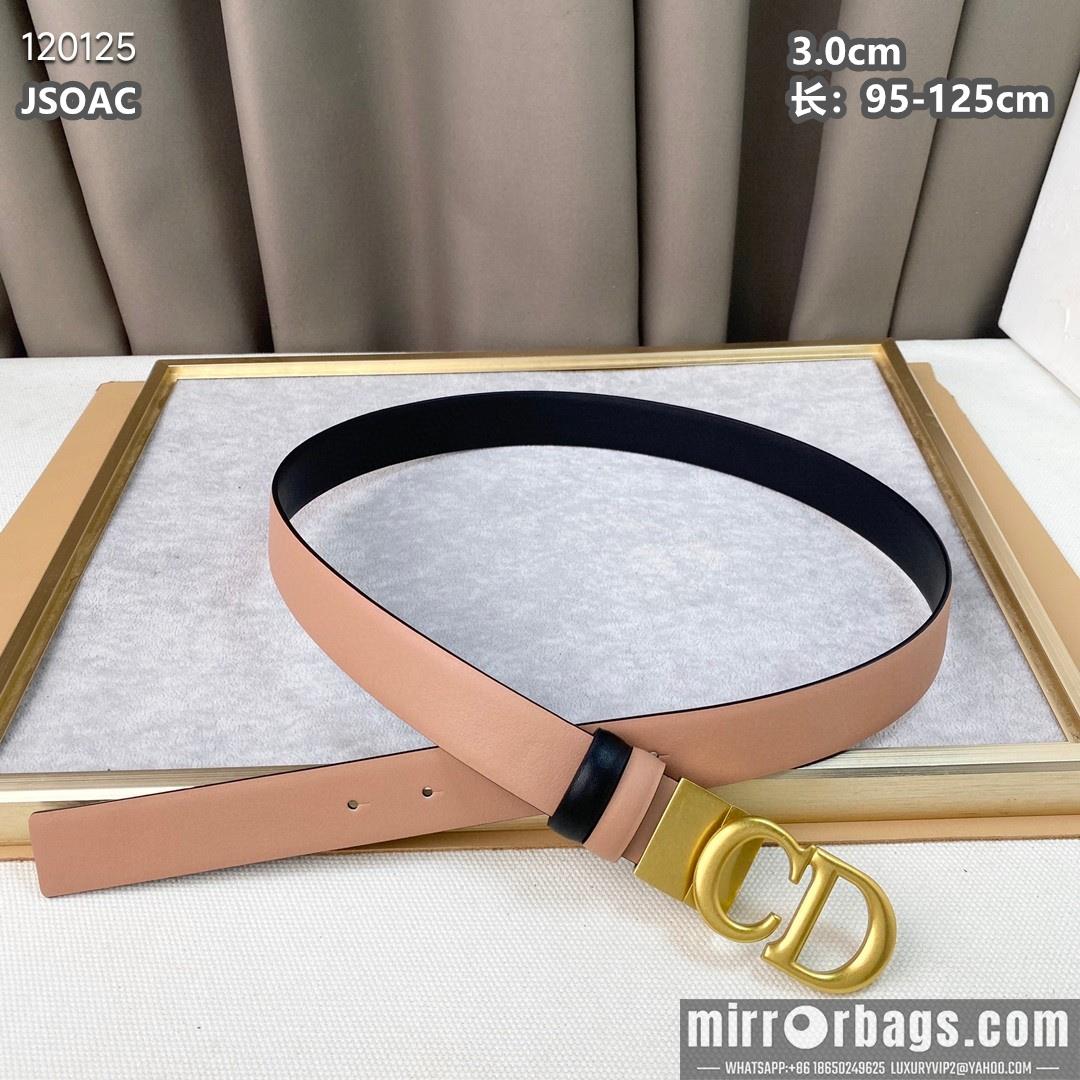 Replica Dior belt 30mmX95-125cm 8L072001