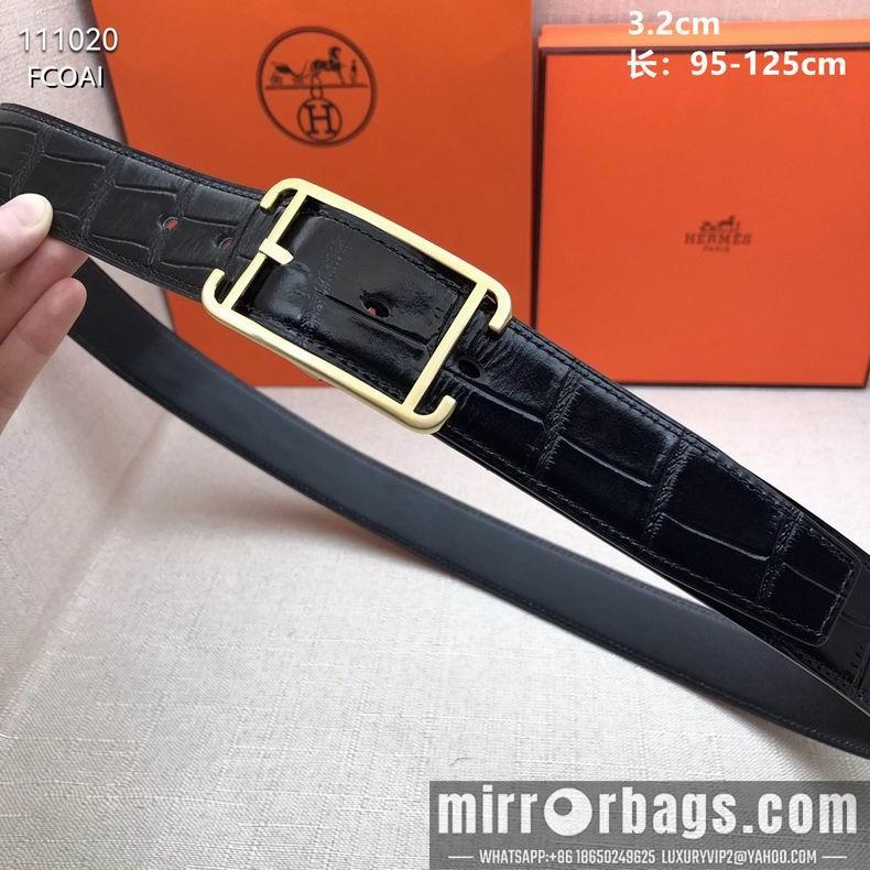 Replica Hermes Belt 32mX95-125cm 8L25