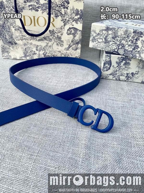 Replica Dior belt 20mmX90-115cm 8L23