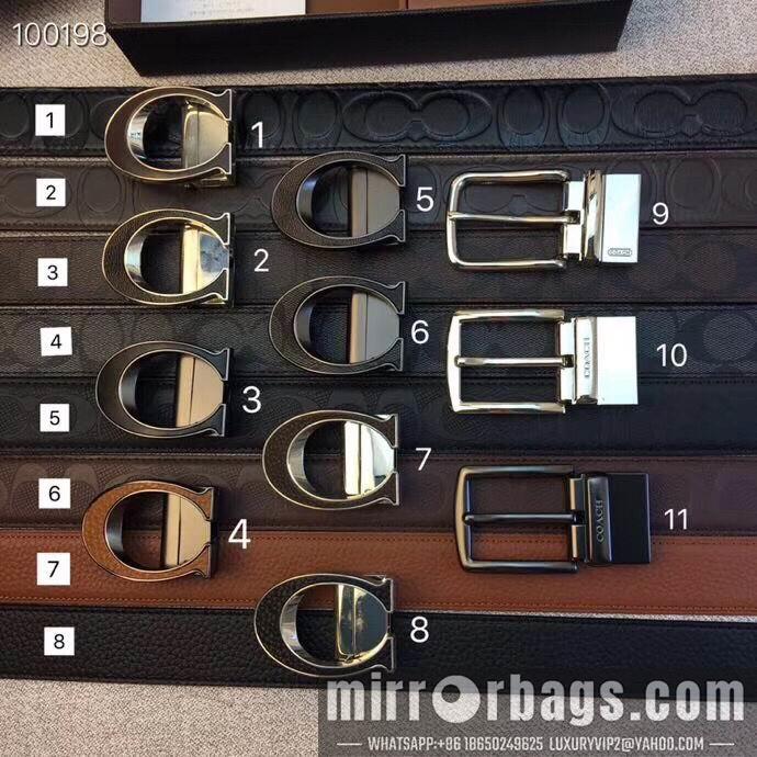 Replica Coach Belt 38mmX95-125cm 7d05