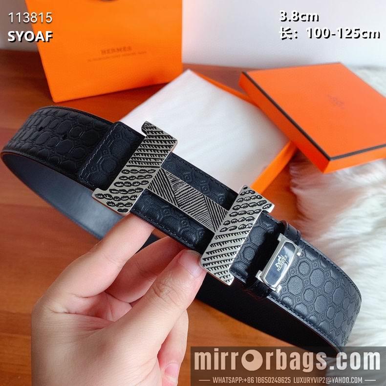 Replica Hermes belt 38mmX100-125cm 8L082510