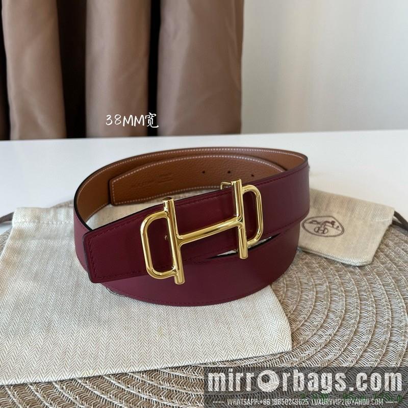 Replica Hermes Belt 38mmX95-125cm 7D49