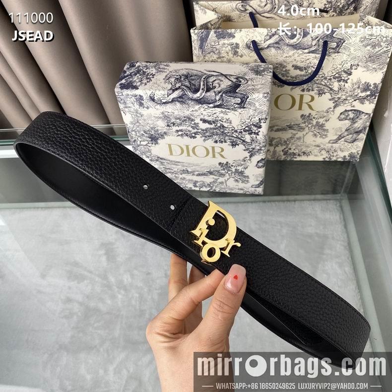 Replica Dior Belt 40mmX100-125cm 8L01