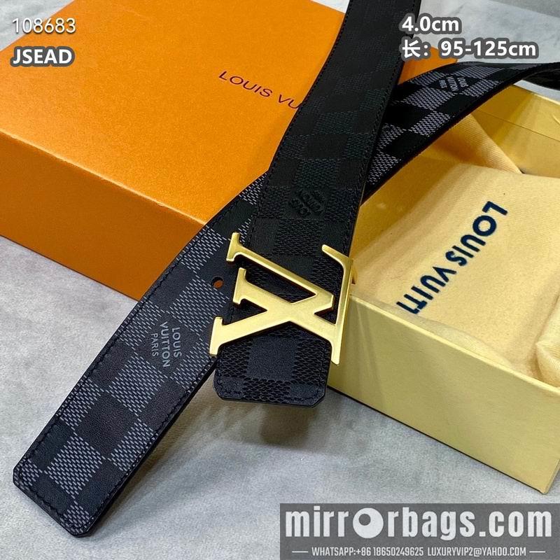 Replica LV belt 40mmX95-125cm 8L22