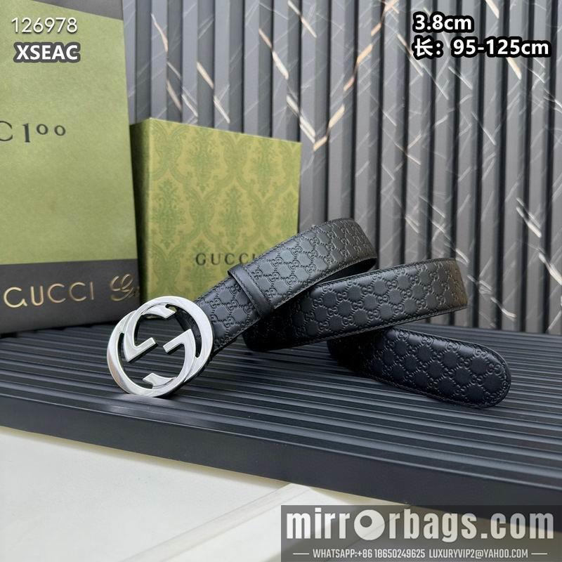 Replica Gucci belt 38mmX95-125cm 8L40