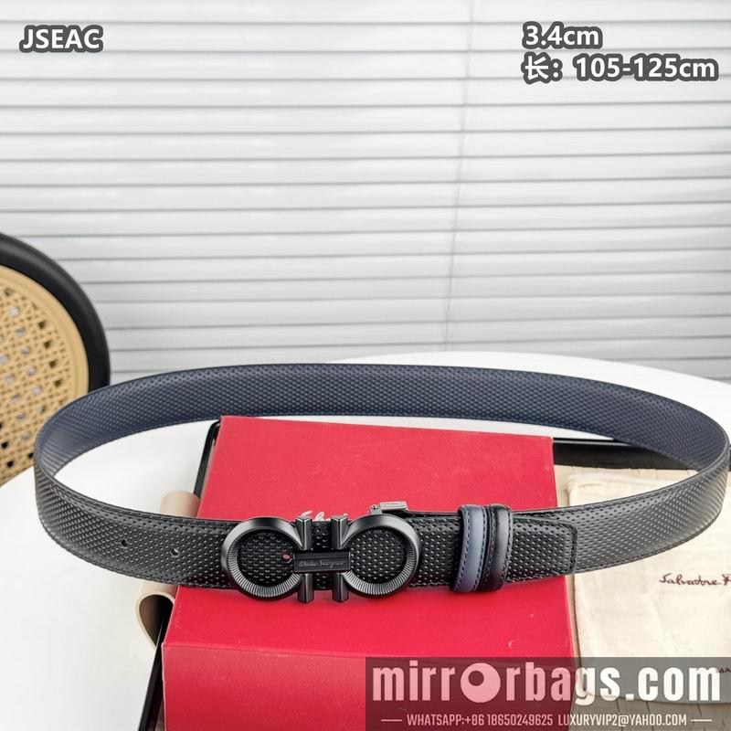 Replica Ferragamo belt 34mmX105-125cm 8L15