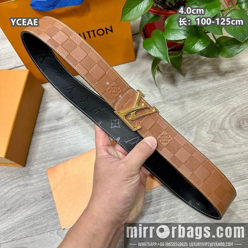 Replica LV belt 40mmX100-125cm 8L08