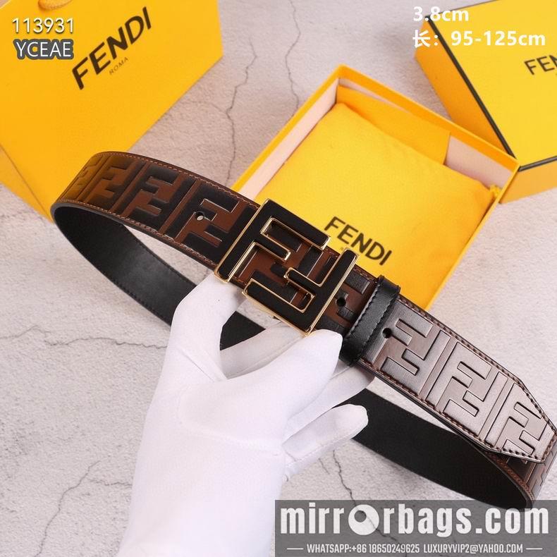 Replica Fendi Belt 38mmX95-125cm 8L03