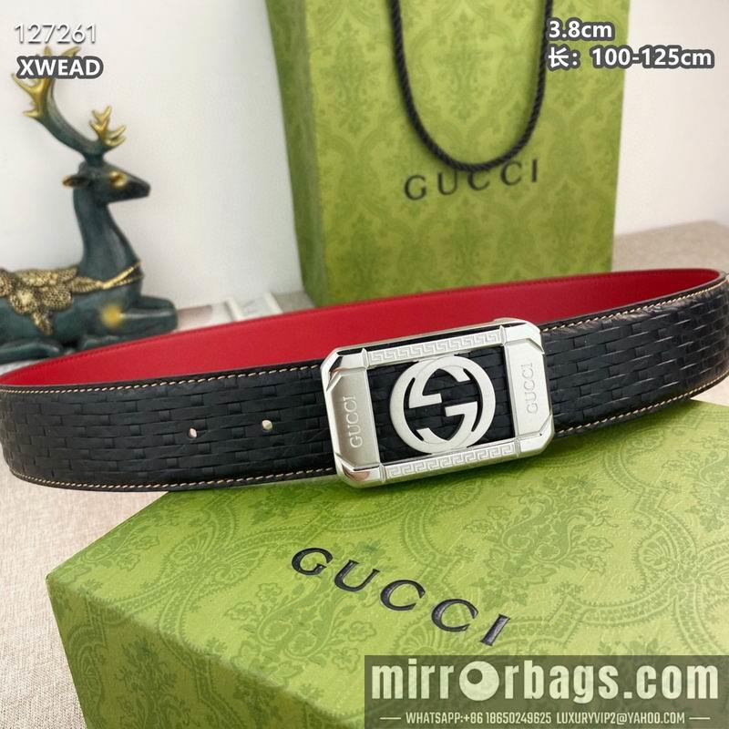 Replica Gucci belt 38mmX100-125cm 8L48