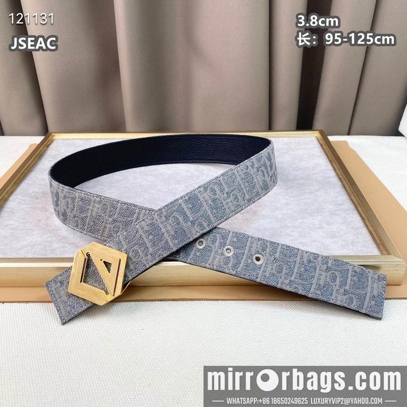 Replica Dior belt 38mmX95-125cm 8L04