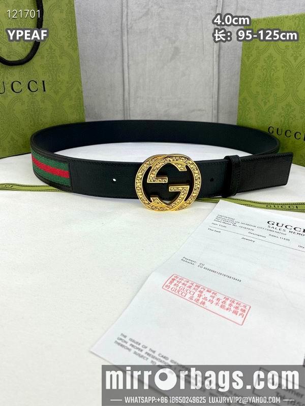 Replica Gucci belt 40mmX95-125cm 8L119