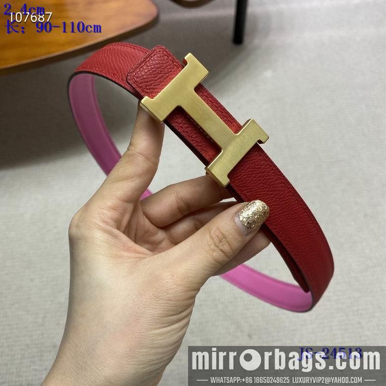 Replica Hermes Belt 24mmX90-110cm 8L05