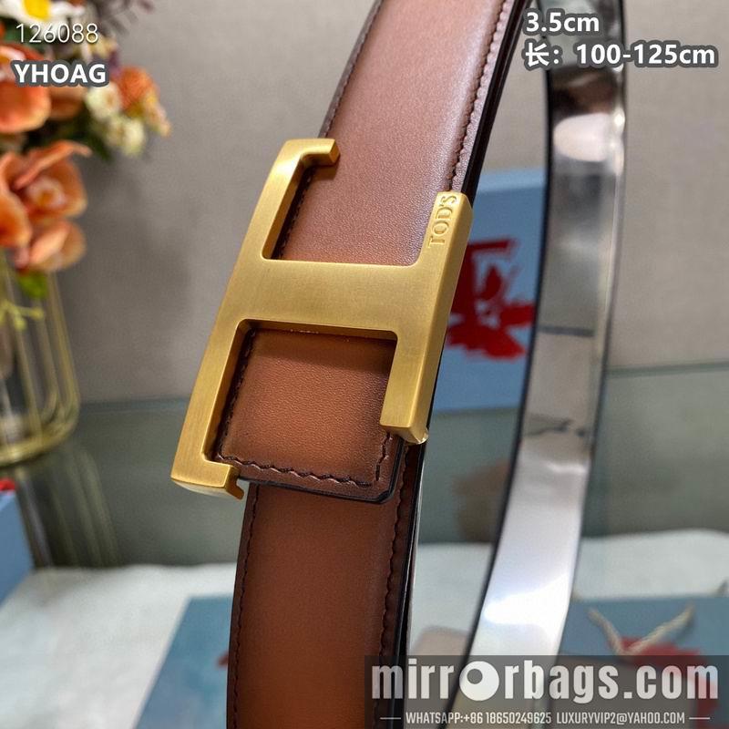 Replica Tod's belt 35mmX100-125cm 8L05