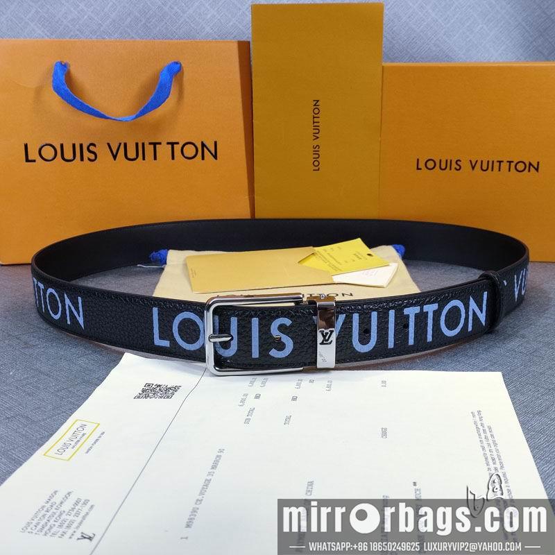 Replica LV belt 35mmX90-125cm lb01