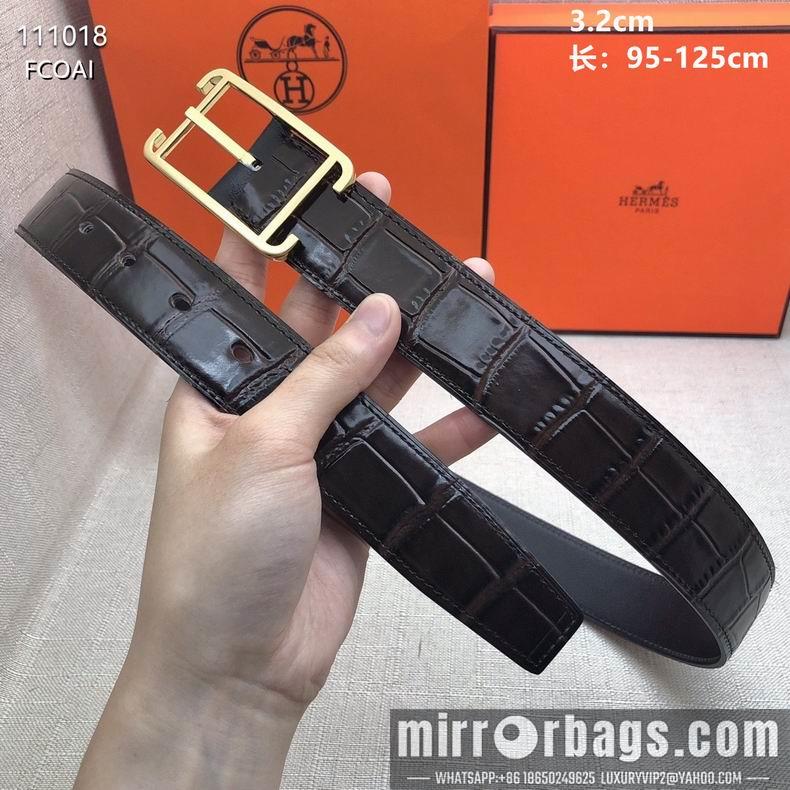 Replica Hermes Belt 32mX95-125cm 8L25