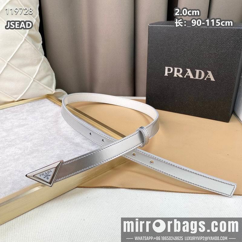 Replica Prada belt 20mmX90-115cm 8L040801