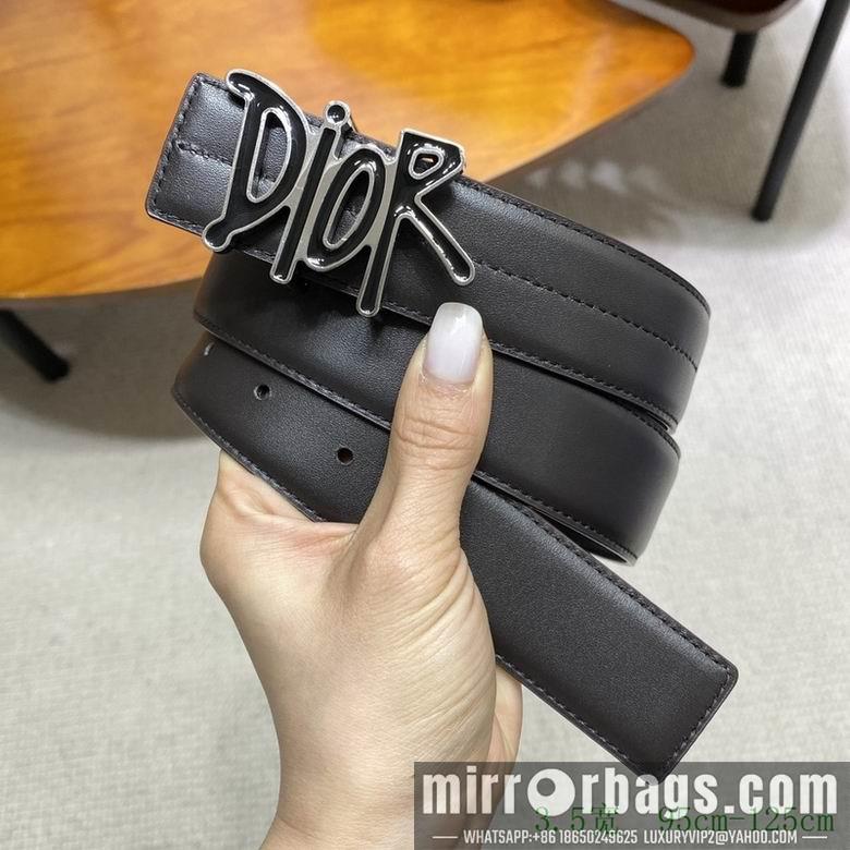 Replica Dior Belt 34mmX95-125cm 7D07