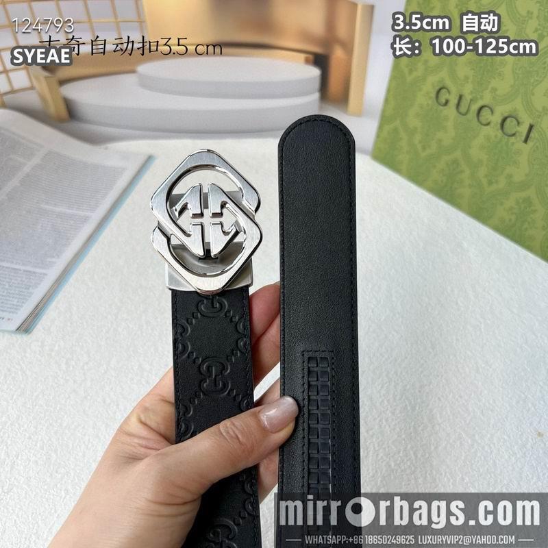 Replica Gucci belt 35mmX100-125cm 8L15