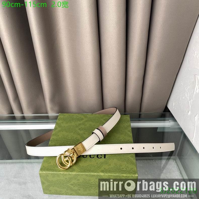 Replica Gucci Belt 20mmX90-115cm 7D01
