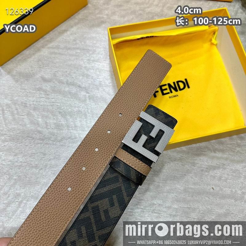Replica Fendi belt 40mmX100-125cm  8L06